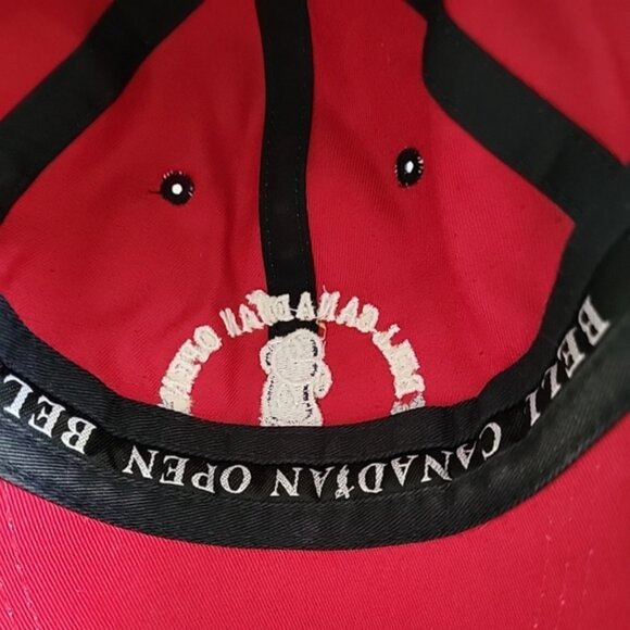 Bell Canadian Open Glenn Abbey 2004 Ahead Headgear Red Golf Cap OSFM - Picture 5 of 8